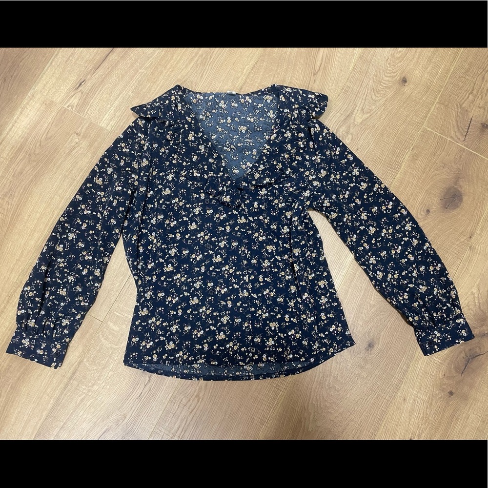 Long Sleeve Floral Top